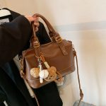 Wholesale Women Fashion Casual Solid Color Large Capacity Zipper Handbag - Image 7