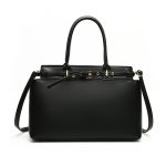 Wholesale Women Fashion Simple Solid Color Large Capacity Handbag - Image 7