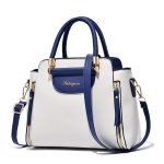 Wholesale Women Fashion Casual Color Blocke Handbag - Image 2