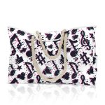 Wholesale Women Fashion Casual Printed Large Capacity Beach Bag - Image 7