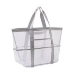 Wholesale Women Fashion Casual Mesh Hollow Large Capacity Beach Bag - Image 7