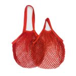 Wholesale Fashion Casual Solid Color Cotton Knitted Shopping Net Bag Beach Bag - Image 8
