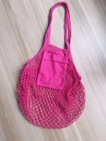 Wholesale Fashion Solid Color Cotton Knitted Shopping Net Bag Beach Bag - Image 7