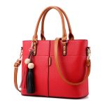 Wholesale Women Fashion Casual Litchi Pattern Large Capacity Handbag - Image 8