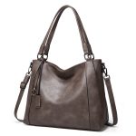 Women Autumn And Winter Soft Leather Tote Bag - Image 8