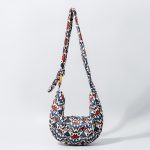 Wholesale Women Fashion Retro Boho Geometric Patterns Canvas Shoulder Bag - Image 8