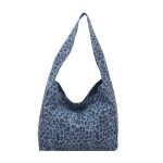 Wholesale Women Fashion Casual Leopard Print Large Capacity Shoulder Bag - Image 8