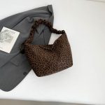 Wholesale Women Fashion Casual Leopard Print Large Capacity Shoulder Bag - Image 8