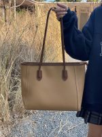 Women Fashion Retro Solid Color Large Capacity Tote Bag - Image 8