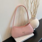 Wholesale Women Fashion Casual Simple Solid Color Shoulder Bag - Image 8