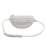 Women Fashion Solid Color Rivet Small Square Shoulder Bag - Image 8