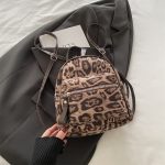 Wholesale Women Fashion Casual Leopard Backpack - Image 8