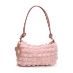 Wholesale Women Fashion Casual Solid Color Pleated Clouds Large Capacity Shoulder Bag - Image 8