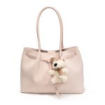 Wholesale Women Fashion Casual Solid Color Woven Pendant Shoulder Bag - Image 7