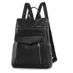 Wholesale Women Fashionable Contrast Color Outdoor Travel Backpack - Image 8