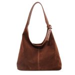 Wholesale Women Fashion Casual Simple Solid Color Large Capacity Shoulder Bag - Image 7