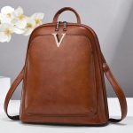Wholesale Women Leisure Schoolbag Pu Shell Backpack - Image 8