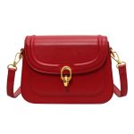 Women Fashion Casual Simple Solid Color Square Shoulder Bag - Image 8