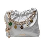 Wholesale Women Fashion Simple Rhombic Chain Round Buckle Shoulder Bag - Image 7
