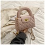 Wholesale Simple Solid Color Chain Shoulder Bag - Image 8