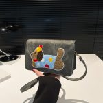 Wholesale Fashion Creative Embroidered Dog Square Shoulder Bag - Image 8