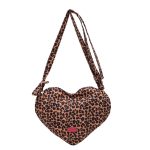 Wholesale Fashion Creative Heart Shaped Leopard Shoulder Bag - Image 8