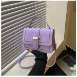 Simple Flip Square Shoulder Bag - Image 8