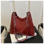 Women Fashion Large Capacity PU Shoulder Bag - Image 8