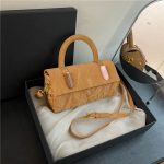 Women Fashion Casual Solid Color Pu Rectangular Shoulder Bag - Image 7