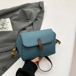 Women Fashion Retro Small Square Zipper Shoulder Bag - Image 7