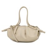 Women Fashion Casual Solid Color Cloud Handbag - Image 5