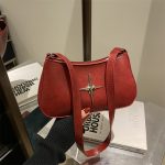 Women Fashion Casual Solid Color Cross Star Buckle Small Square Shoulder Bag - Image 7