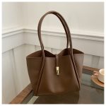 Wholesale Women Fashion Casual Solid Color Large Capacity Tote Bag - Image 8