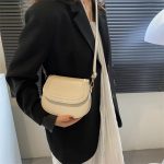 Wholesale Fashion Solid Color Flip Shoulder Bag - Image 8