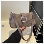 Wholesale Simple Fashion Rivet Underarm Bag - Image 8