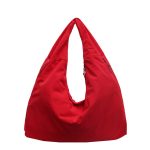 Wholesale Fashion Casual Solid Color Canvas Shoulder Bag - Image 8