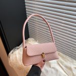 Wholesale Women Fashion Casual Simple Solid Color Shoulder Bag - Image 8