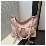 Wholesale Women Fashion Simple Retro Large Capacity Shoulder Bag - Image 8