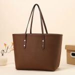 Wholesale Simple Solid Color Large Capacity Tote Bag - Image 8