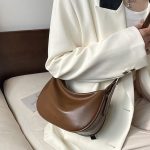 Wholesale Soft Leather Large Capacity Fashionable Simple Casual Bag - Image 6