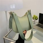 Wholesale Women Fashion Summer Solid Color Shoulder Bag - Image 5