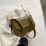 Wholesale Women Fashion Flap Portable Underarm Saddle Bag - Image 8