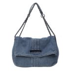Wholesale Women Fashion Casual Large Capacity Denim Chain Shoulder Bag - Image 8
