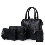 Wholesale Fashion Women Four-Piece Set Retro Handbag Set - Image 8