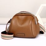 Women Fashion Broadband Genuine Leather Shell Bag - Image 7