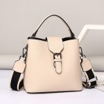 Wholesale Women'S Fashion All-Match Bucket Bag Genuine Leather Handbag - Image 8