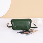 Wholesale Women Retro Simple Leather Messenger Bag - Image 9