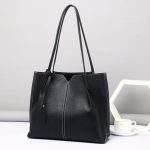 Wholesale Women Casual Leather Tote Bag Large Capacity Shoulder Bag - Image 8