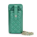 Wholesale Women Fashion Rhombic Leather Rectangular Chain Mini Crossbody Bag - Image 7