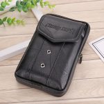 Wholesale Men Large Capacity Belt Pocket Mobile Phone Bag Coin Purse - Image 8